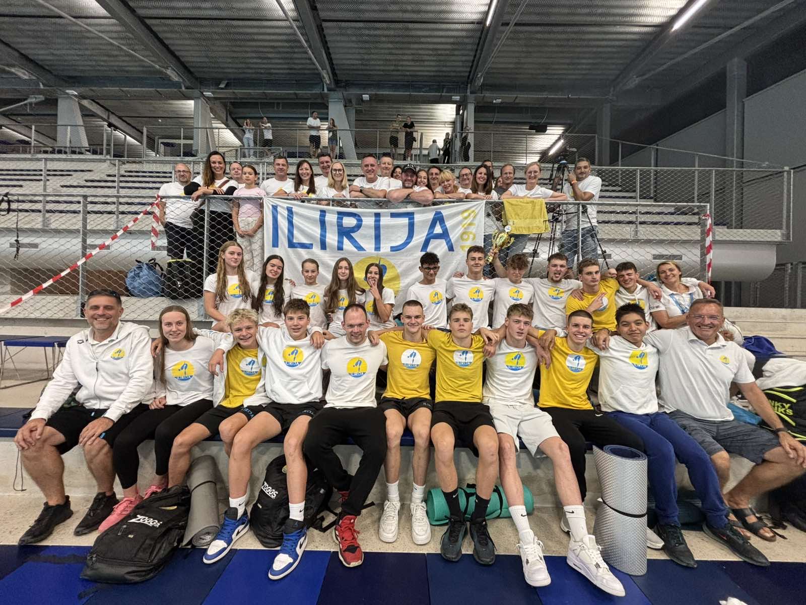 ekipa ilirije je osvojila drugo mesto