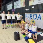 Skupinska slika plavalcev v Ljubljani
