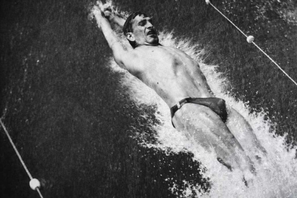 Pelhan, včasih zelo uspešen plavalec Ilirije